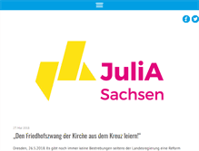 Tablet Screenshot of julia-sachsen.de